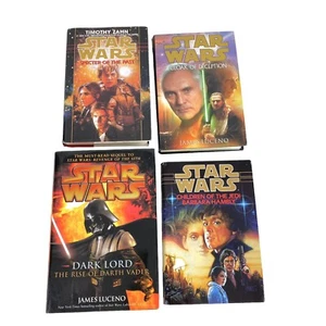 Star Wars Hard Back Books Set Of 4 Dark Lord Specter Past Cloak Children - Picture 1 of 9