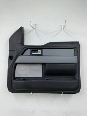 Ford F-150 2009-2014 panel de puerta eléctrica del lado del pasajero delantero doble fabricante de equipos originales negro/gris Foto 1 de 4