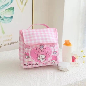 Lindo Bolso de Maquillaje Mi Melodía Corazón Rosa para Niña Estuche de Cosméticos Bolsa de Almacenamiento Bolso de Mano - Imagen 1 de 8