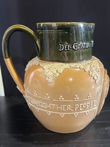 1837-1876 Antike Queen & Empress Victoria Diamond Jubilee Servierkanne - Bild 1 von 6