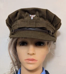 WW2 ENSA Entertainment National Service Association Uniform Cap Badge Repro FAD - Picture 1 of 12