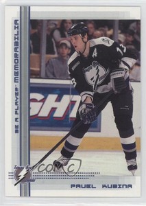 2000-01 ITG Be A Player Memorabilia Sapphire /100 Pavel Kubina #116