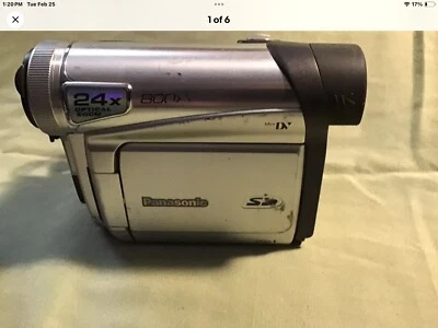 Panasonic Palmcorder MultiCam PV-GS15 Mini DV Camcorder -*3 - Image 1 of 4