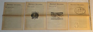 4 1896–1897 Woodstock Bryant Pond Maine "Standard Storyteller" Newspapers Patten - Picture 1 of 12