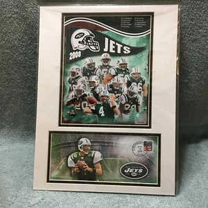 Offizielles NFL, New York Jets 2008 16 x 20 Poster mit abgesagtem 14.09.2008 Stempel, versiegelt - Bild 1 von 6