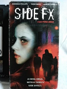 Side FX (VHS, 2005) Amber Heard Vampire Movie Poop VHS - Picture 1 of 3