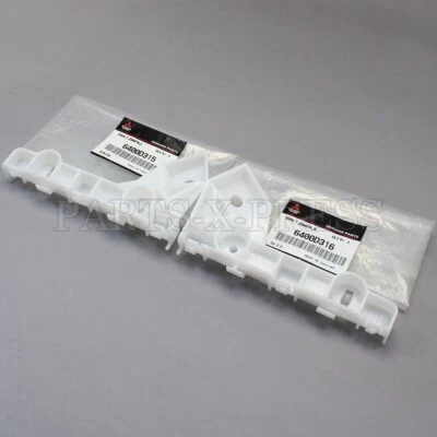 OEM MITSUBISHI MIRAGE 2014-15  FRONT BUMPER BRACKETS SET LH/RH 6400D315/6400D316 - Image 1 of 4