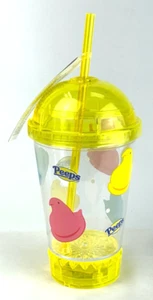 Peeps Beleuchteter Reisebecher Becher mit Strohhalm 16 Oz. - Bild 1 von 2