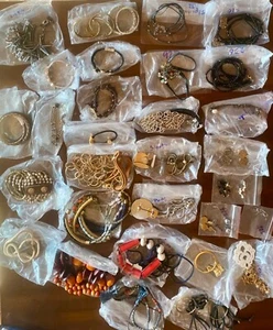 38ps Designer Jewelry Lot 925 Sterling Silver Genuin Leather Pearl Silpada High - Picture 1 of 17