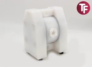 Dellmeco DM10/25-PTT 3/8" Polyethylene Air Operated Diaphragm Pump (AODD) - Picture 1 of 12