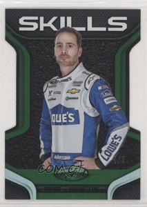 2016 Certified Skills Mirror Green /5 Jimmie Johnson #2 HOF