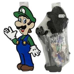 12" 3D Printed Nintendo Mario Bros Character Luigi Puzzle Wall Art Assembly Kit - Picture 1 of 2