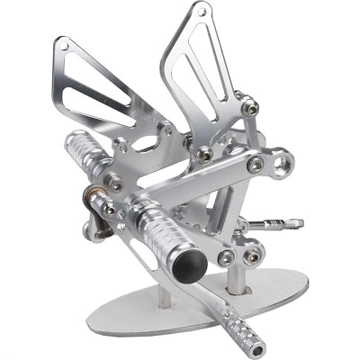 Silver CNC Rearset Footpeg Brake Shift For Kawasaki Ninja ZX7R 1991-2003 - Изображение 1 из 4