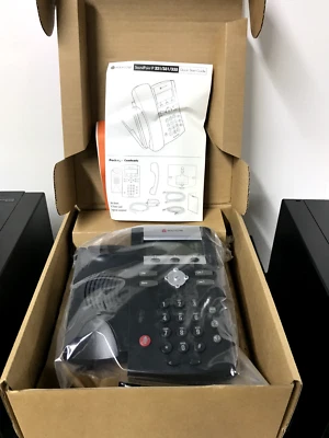 Polycom SoundPoint IP 335 PoE 2-Line Business Office Phone - New - Open Box - Image 1 of 4