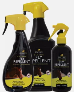 Lincoln Classic Fliegenabwehrmittel Flüssigkeit DEET PMD Mückeninsektenschutzmittel für Pferde - Bild 1 von 7