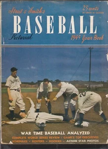 1945 Street & Smith's Baseball Pictorial Yearbook Magazine - Bild 1 von 1