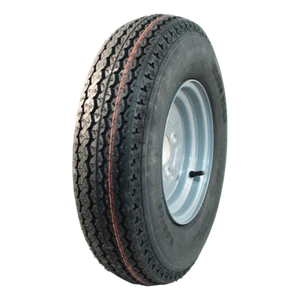 KINGS TIRE Komplettrad 4.50-10 KT-715 6PR + 3.50Bx10H2 ET0 4x100 76 N Stahl grau - Bild 1 von 3