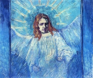 Vincent van Gogh Signed Oil Painting on Canvas 16x24 in Post-Impressionism .. - Picture 1 of 2