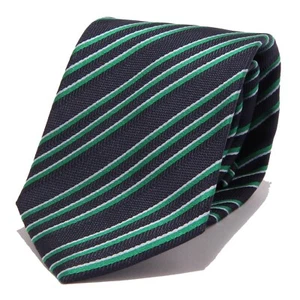 8539W cravatta uomo NO BRAND green tie men - Bild 1 von 4