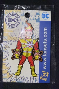DC Comics Classic FIRESTORM Licensed FanSets Pin MicroJustice - Picture 1 of 1