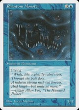 Phantom Monster Introductory 4th Edition NM Blue Uncommon MAGIC CARD ABUGames