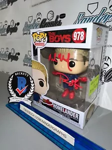 NEAL MORITZ PAVUN SHETTY BOYS 978 SIGNED AUTOGRAPHED FUNKO POP-BAS BECKETT COA - Picture 1 of 8