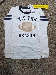 The Children's Place Baby Family Matching, Football Pajama Sets, Cotton 5T - Picture 1 of 6