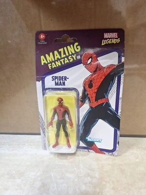 Figura Kenner Marvel Legends Spiderman Amazing Fantasy Retro 3.75" Foto 1 de 4