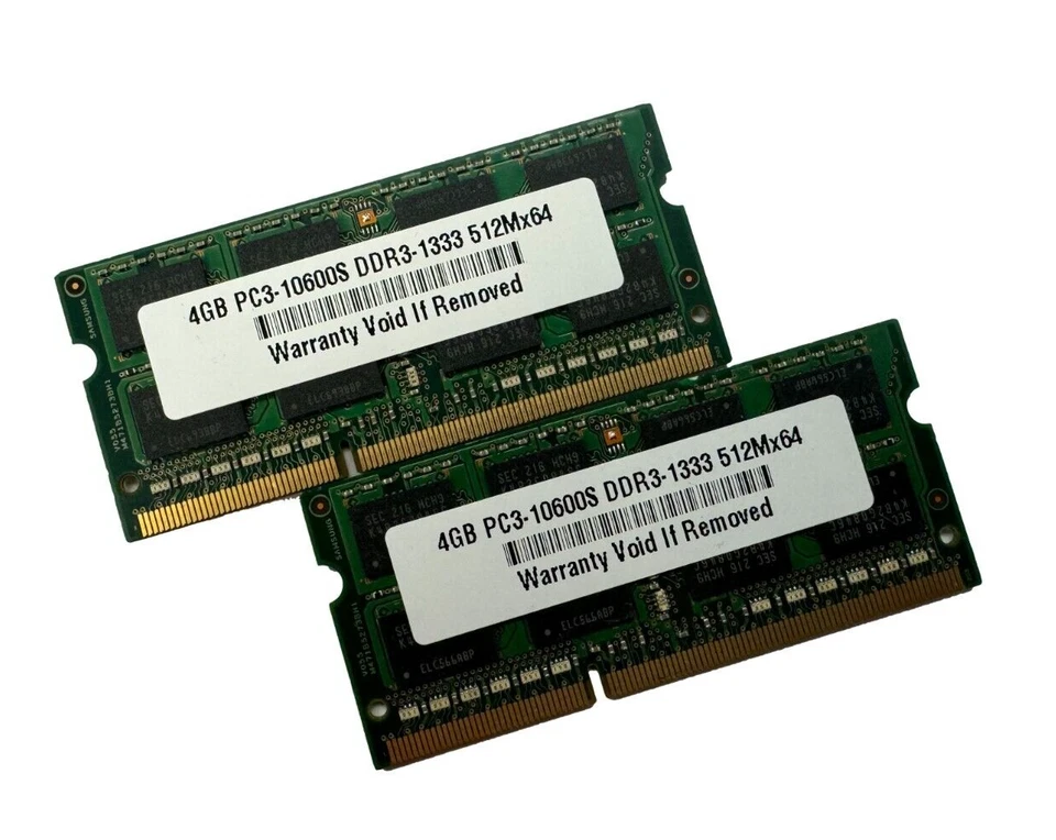 8 GB 2x 4 GB de memoria para Dell Inspiron N5010 N5030 N5110 N7110 Q15R Q17R RAM Foto 1 de 1
