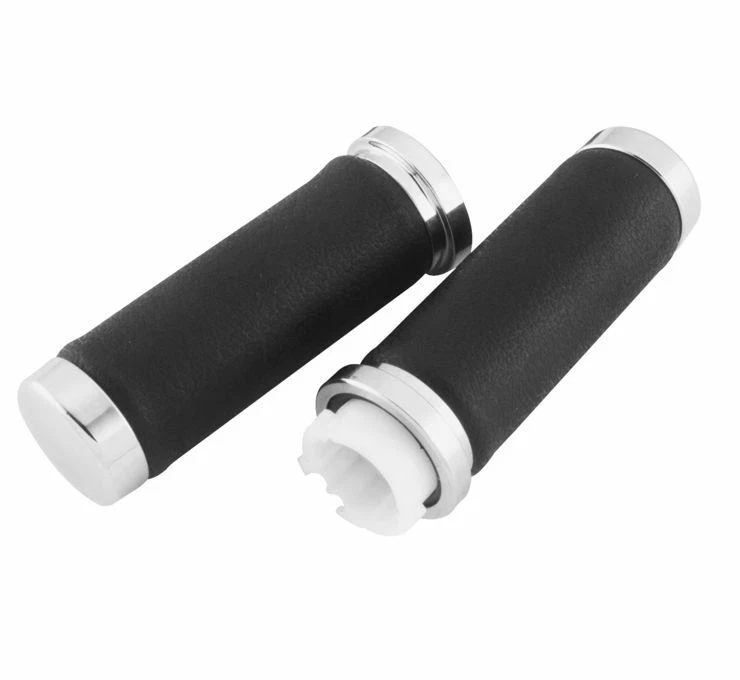 Juego de empuñaduras texturizadas Bikers Choice manga de acelerador doble Harley Softail Touring Dyna Foto 1 de 1