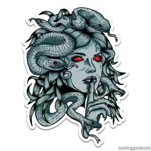 Medusa griechische Götter, Vinyl Aufkleber Sticker, Indoor Outdoor, 3 Größen, #12615 - Bild 1 von 1