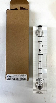 Dwyer VFB-91-WL Visi-Float 流量计,1-10 SCFH,1/8 NPT — 第 1/4 张图片