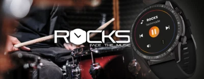 TECHMADE ROCKS SMARTWATCH CON FUNZIONE MP3 INTEGRATA - Immagine 1 di 4