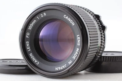 [NEAR MINT] CANON New FD NFD 100mm F/2.8 Portrait MF Lens From JAPAN 5H02 - Image 1 of 4