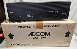 Amplificador/procesador envolvente de cine en casa Adcom GSP-560 con caja original - ¡FUNCIONA! - Imagen 1 de 9