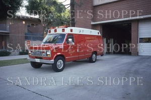 Feuerwehrapparat Dia 1994 Gardena Fire Dept 1990 Sanitäter Rettung RES81 #10657 - Bild 1 von 1