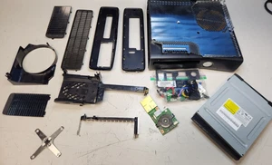 Microsoft XBox 360S Slim MOTHERBOARD TRINITY NEEDS TRACE REPAIR OR PARTS ONLY - Picture 1 of 19