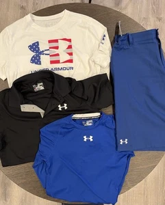 Under Armour Boys Lot of 4 YXL  - Picture 1 of 5