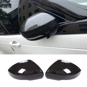 ABS Carbon Fiber Rear View Side Mirror Cover Fit For Range Rover L405 2013-2022 - Picture 1 of 9