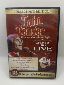 NM John Denver Rocky Mountain High Greatest Hits Live (2009) DVD No scratches - Picture 1 of 4