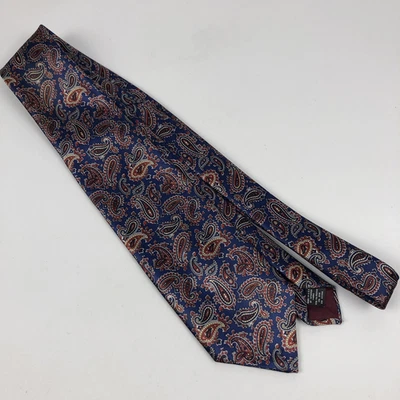 Corbata Adolfo azul cachemira 63" 3,25" Foto 1 de 4