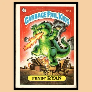 Tarjeta mágica Topps de Fryin Ryan #54A 1985 en muy buena condición - Imagen 1 de 4