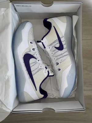 Nike Kobe XI TB Promo - White/Court Purple 856485 150 - Size 12 - Image 1 of 4