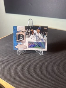 2013 JOHNNY PODRES TOPPS CHASING HISTORY WS TITLE AUTO - JPO BROOKLYN DODGERS - Picture 1 of 5