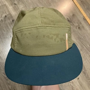 REI Co-op Hat Cap Strap Back Green 5 Panel Lightweight Hiking Outdoors Unisex - Picture 1 of 6