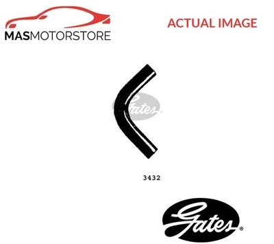 RADIATOR HOSE LOWER GATES 3432 P FOR PEUGEOT 309 II,309 I 1.6L,1.9L,1.8L - Image 1 of 4