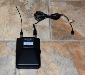 Shure ULXD1 H50 Wireless Bodypack Transmitter 534-598MHz w/ Shure 93 Microphone - Picture 1 of 11