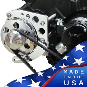 Soporte Alternador Big Block Chevy Bomba de Agua Eléctrica 396 427 454 EWP BBC LWP - Imagen 1 de 8