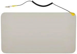 22" x 11" Anti-static Work Mat with Alligator Clip Grounding Cord, Keyboard Size - Picture 1 of 4