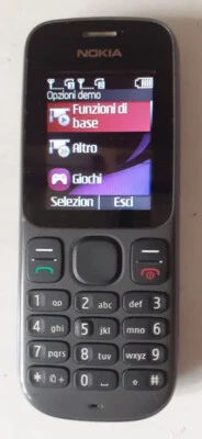 Nokia Mod.101 Dual Sim - Perfettamente Funzionante con Batteria  Nuova - Immagine 1 di 4